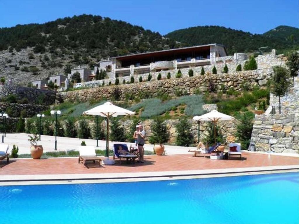Lefkoritis Resort Askifou Sfakia Petrés Dış mekan fotoğraf